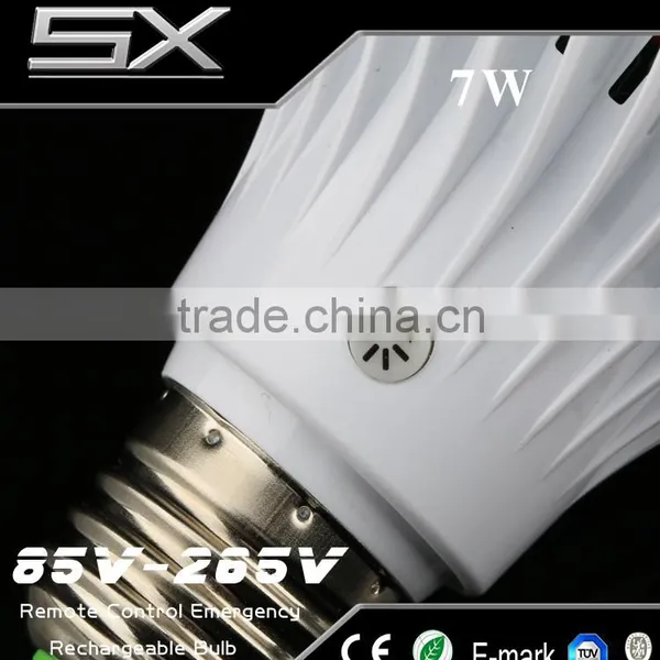 3W/5W/7W/9W/12W/15W/18W/20W/24W/36W/50W PC Cover Led Rechargeable Emergency Light Bulb photo-2