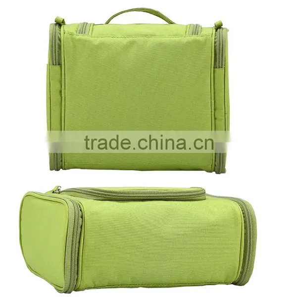 New Travel Toiletry Wash Cosmetic Bag Makeup Storage Case Hanging Grooming With Handle photo-2