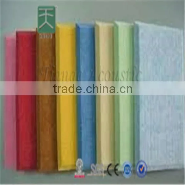 Decorative Sound Absorbing Panel Polyester Fiber Acoustic Panel