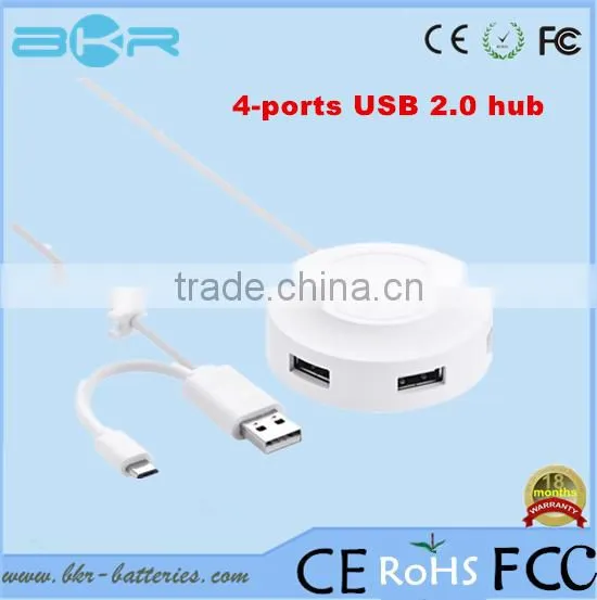 Original Factory Product New & Cheap 4 Ports USB2.0 Hub photo-3