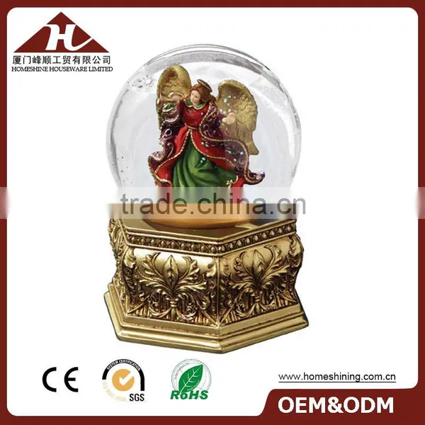 Zinc Galvanization Silver Forest Tree Snow Globe Supplier's Choice photo-3