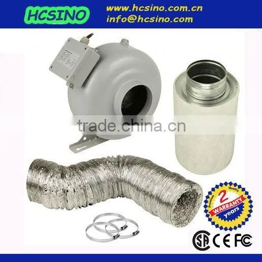 HCSINO Carbon Filter Kit Inline Duct Fan