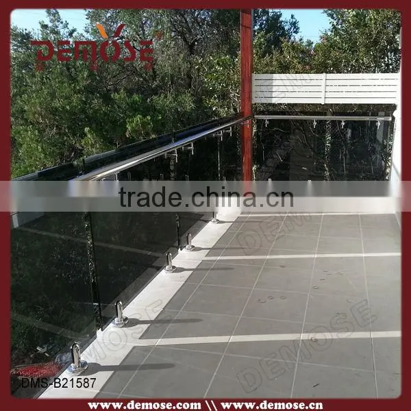 Color Glass for Balcony | Prefabricated Tempered Glass Railings photo-2