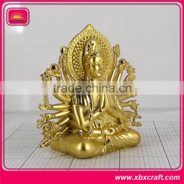 Customized 3d Figurine Buddha Figurines Gold Statue photo-3