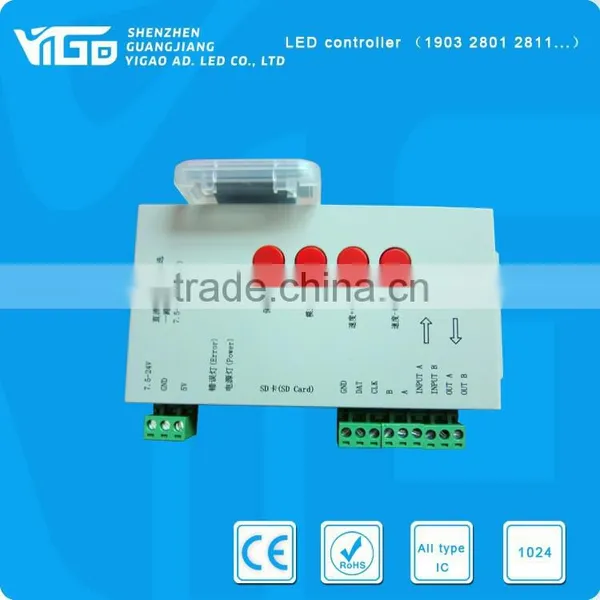 T1000s Ucs 1903 Led Controller With sd Card Factory Quality Choice photo-2