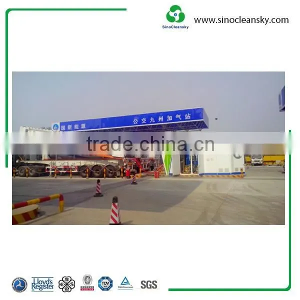 CNG Station for CNG Refeuling with CNG Compressor