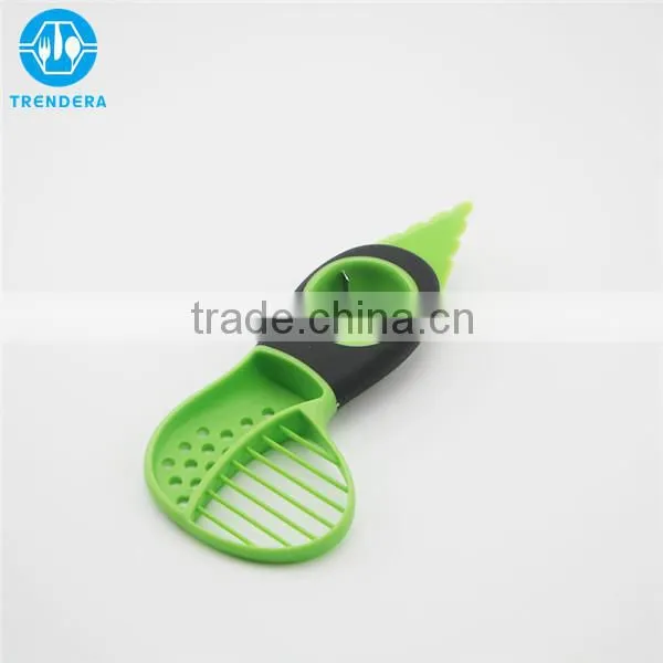 Amazon Hot Selling Multifunctional Plastic Avocado Cutter Pitter photo-4