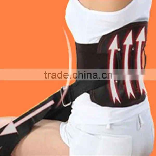 Youjie Leather Decompression Back Brace Support Belt