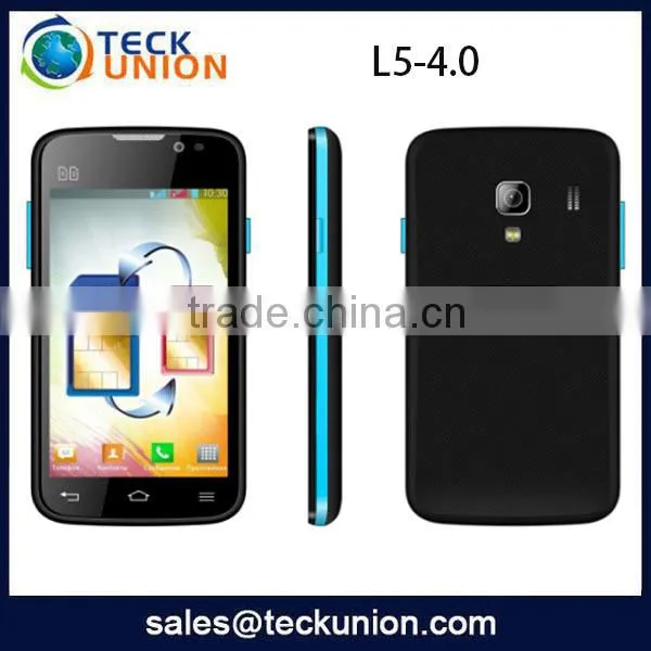L5 Chinese Factory Price 4inch IPS Dual Sim Wifi Gps Bluetooth 3g Smart Phone photo-2