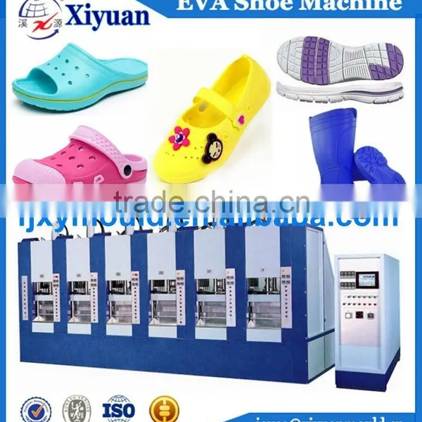 Single Color EVA Injection Slipper Sandal Clog Boot Shoe Machine