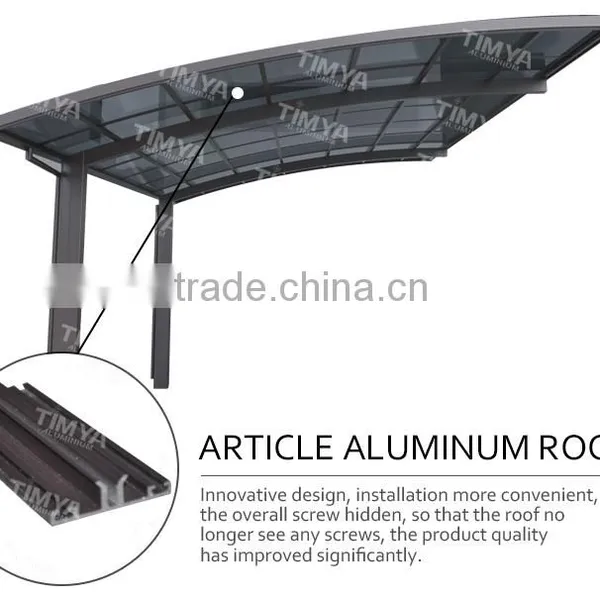 Polycarbonate Modern Carport Siding With Uv Protection photo-3