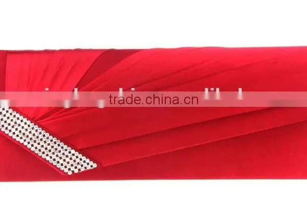 Women Wedding Dress Bag Elegant Satin Clutch Bag