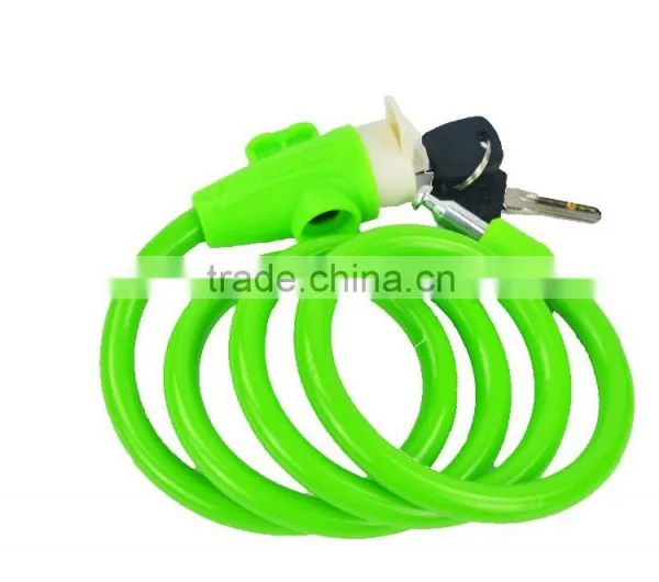 Hot Selling Good Quality Anti-theft Bicycle Cable Lock Spiral Lock photo-4
