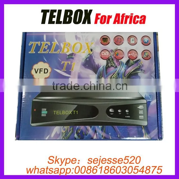 New ArrivalStocks for 2015 Newest Telbox t1 Full hd Gprs Decoder for Africa TELBOX T1 photo-3