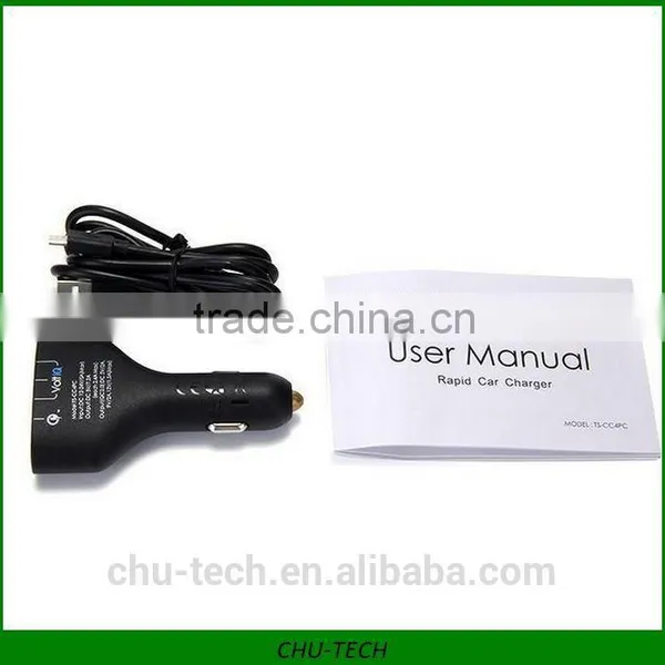 TS-CC4PC 4Ports Quick Charge 2.0 Car Charger photo-5
