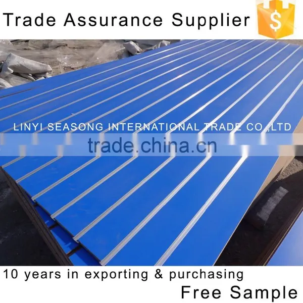 1220*2440 15mm China Supermarket Shelves High Quality Wholesale Price Slatwall Panels