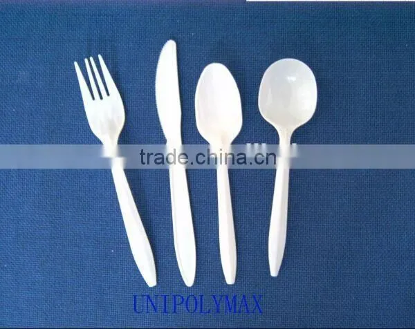 Custom Disposable Plastic Flatware ,knife Fork Spoon Wholesale photo-2