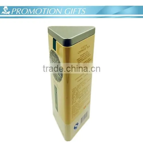 Triangular Metal Tin-plating Tea Cans photo-2