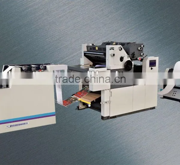 Two Color Printing Machinec Ontinuous Stationery Press