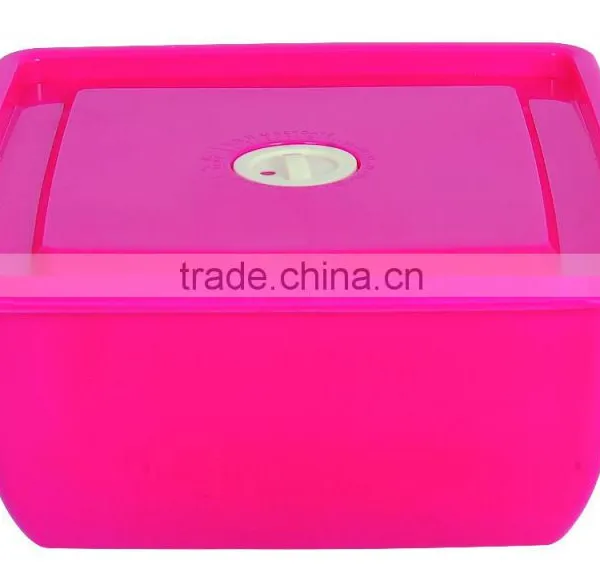 4 PCS High Quality Plastic Microwave Food Storage Container photo-4