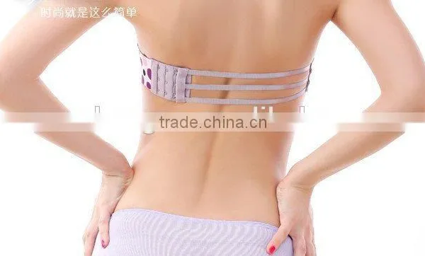 Invisible Bra and Panty Latex Women Fashion Sexy Cotton Invisible Printing Bra Set photo-3