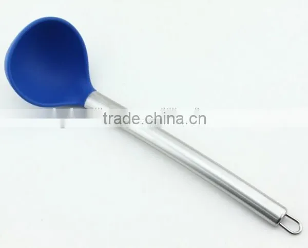 Silicone Kitchen Utensil 6 Piece Cooking Tools With Stainless Steel Handle photo-5