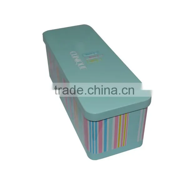 Metal Pencil Tin Box/customized Pencil Tin Box/rectangle Hinged Metal Pencil Pen Tin Box photo-4