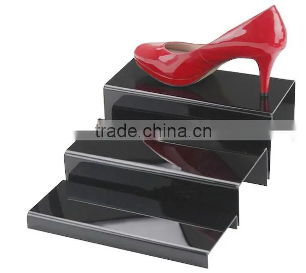 3 Layer Acrylic Shoe Display Stand/holder