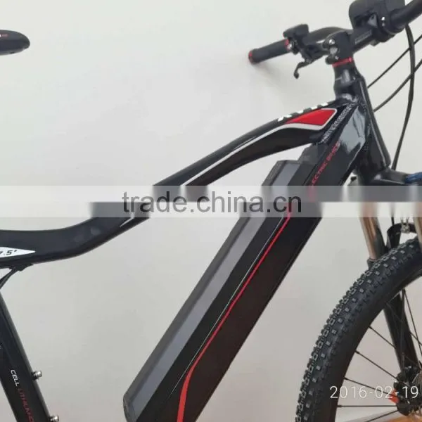 350w 26 Inch Removalbe Lithium Battery Mountain Electric Bicycle With 8FUN Central Motor Bosch Shape ( HJ-M21 ) photo-3