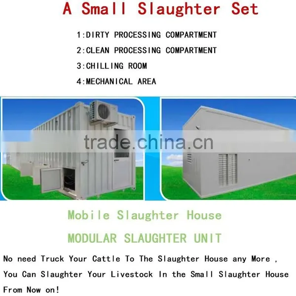 Modular Slaughter Equipment Poultry Slaughter Unit Farm Machinery Suit for Small Farm Slaughter on Your Own Farm photo-6