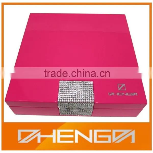 Hot!!! Customized Made-in-China Elegant Wooden Grain Precious Packaging Logo Printing Tea Gift Box (ZDW13-T024) photo-2