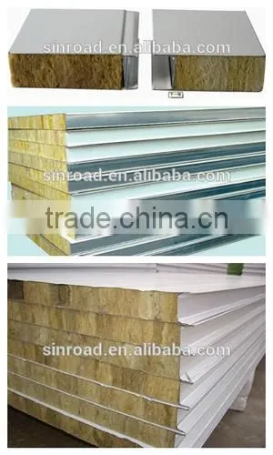 Thermal Insulation Material Mineral Wool Insulation With Metal Coating for Wall and Roof photo-2