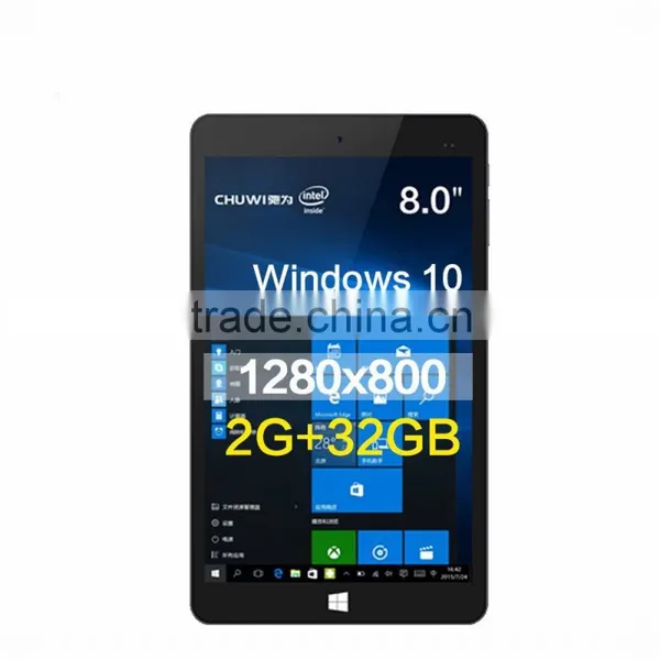Chuwi Vi8 Plus Tablet PC Type-C 10 Intel Cherry Trail Z8300 Quad Core 1.84GHz 8 Inch WXGA IPS Screen 2GB RAM 32GB ROM Ca