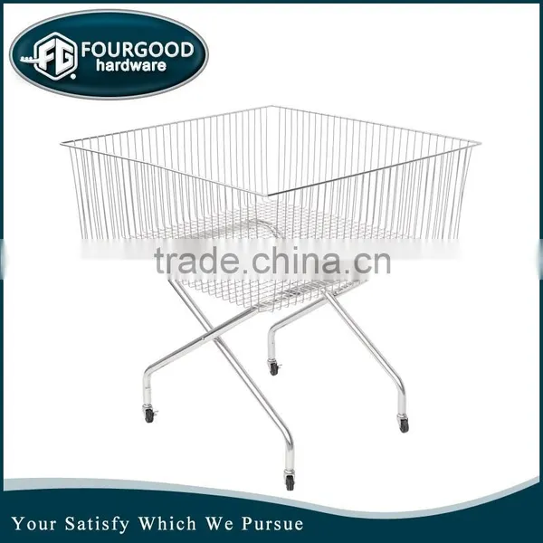 Metal Oem European Style Shopping Cart