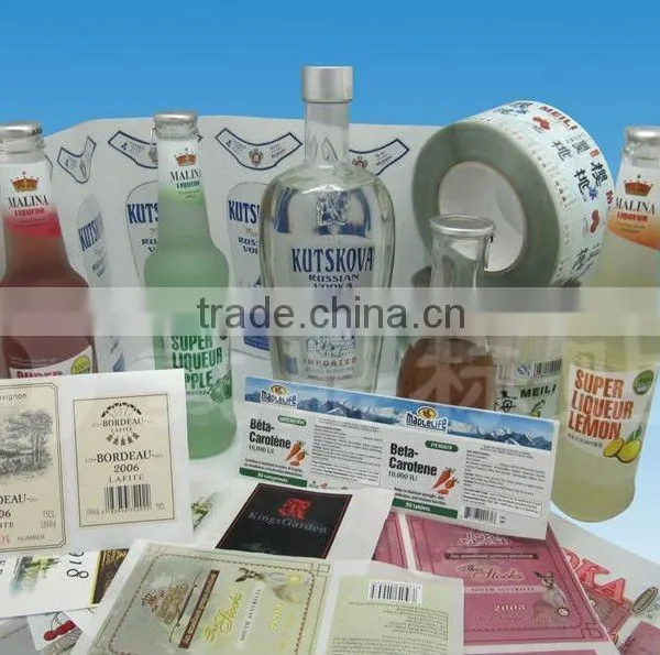 Professional Factory Hot Sale Laminated Paper Sticker Self-adhesive Label Stickers photo-3