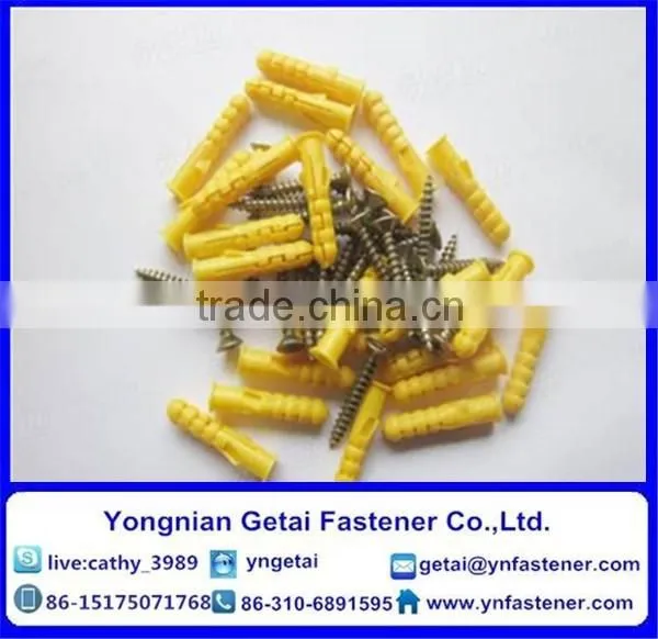 Plastic Nylon Anchor Plastic Wall Anchor Plastic Anchor Bolt