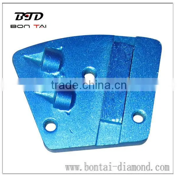 PCD Diamond Grinding Pads - 2pcs 1/3 Round PCD & 1 Bar Diamond Segment photo-2