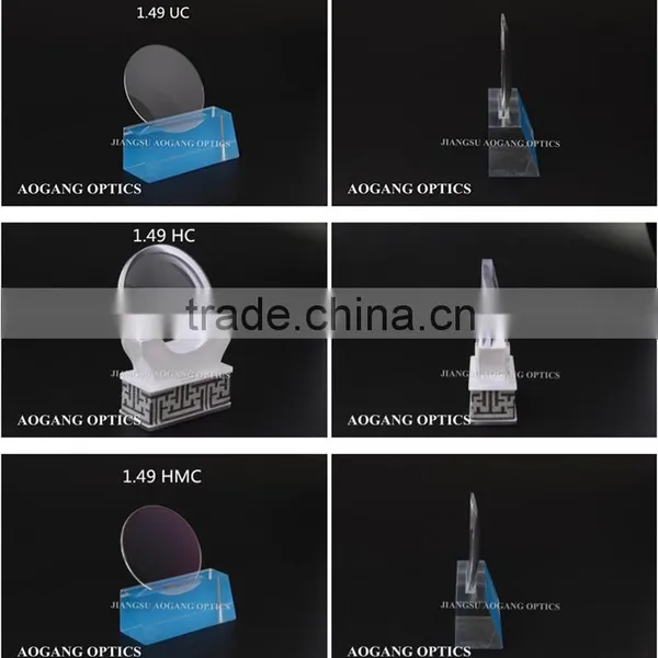 1.56 Photochromic Grey Flat Top HC Semi Finished Optical Lens photo-4