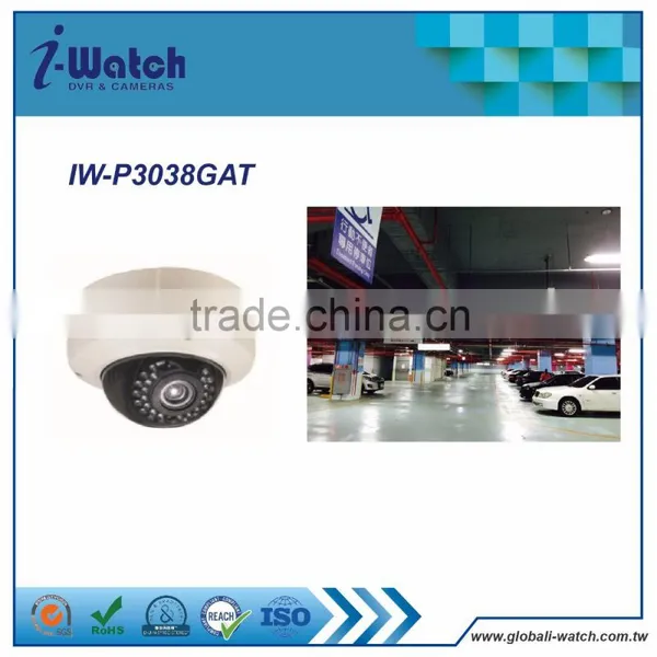 IW-P3038GAT Dome 3.0MP 2.8~12mm Lens Manual Focusing IR 30m Vandal Proof ONVIF photo-2