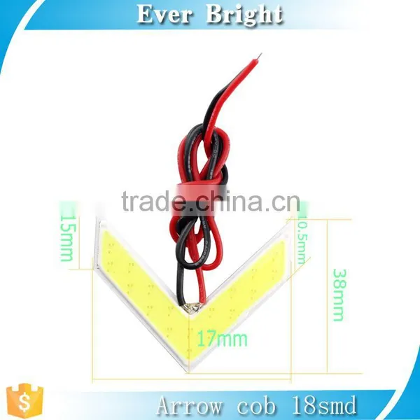 COB 18SMD Universal Resrview Mirror Car Turn Arrow Light photo-3