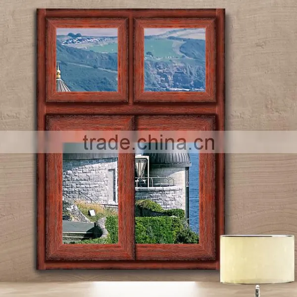 Superior Quality Aluminium Windows With Excellent Wood Effect photo-3
