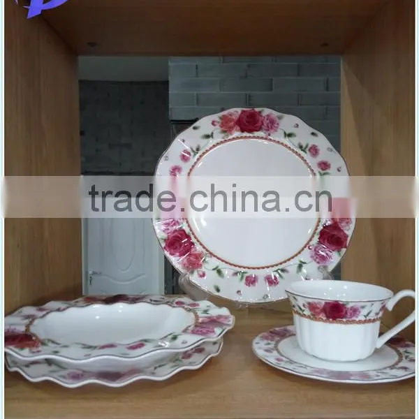61pcs Bone China Dinnerware/dinner Set/dinner Plate photo-2