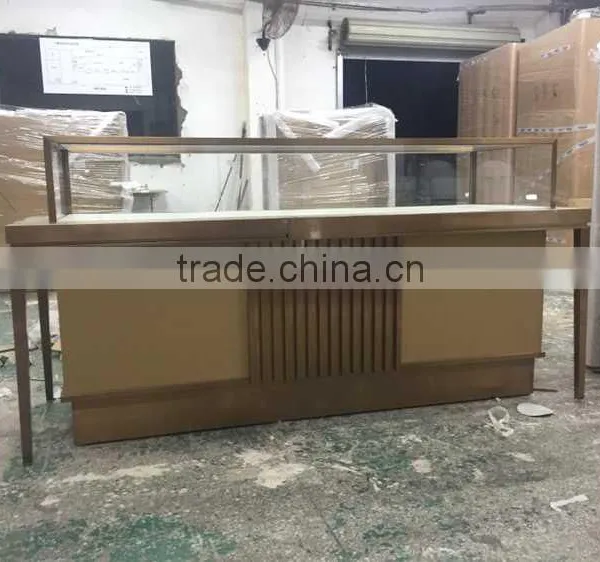 High End Pandora Jewelry Store Furniture Design Used Clear Glass Showcase With LED Strip Light photo-4