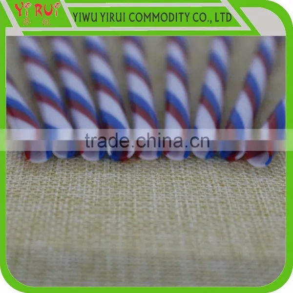 Striped Drinking Straw With Ring photo-3