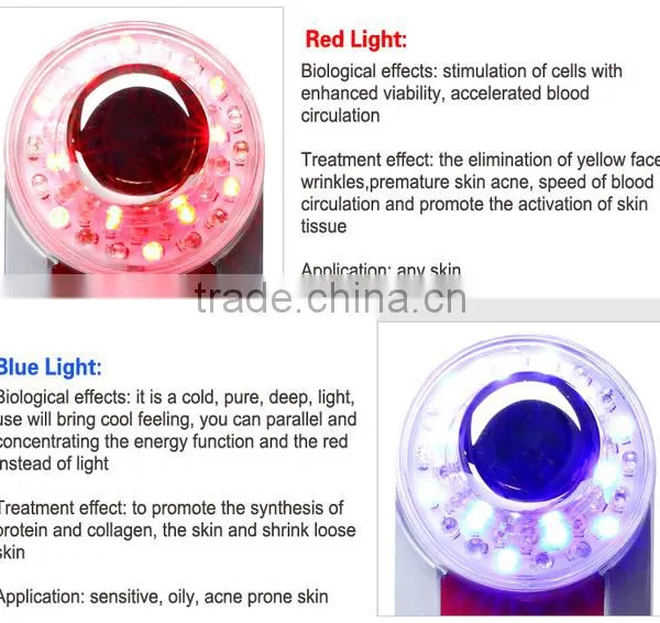 High Grade Home Use Ultrasonic 3MHz Ultrasonic Galvanic Photon Vibration Beauty Machine Beauty Gift Item photo-5