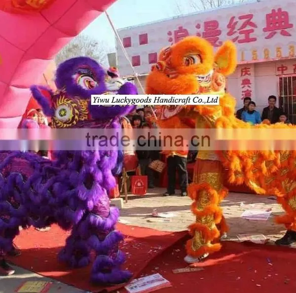 LWL011 Yellow High Quality Chinese Style New Year Costume for Sale photo-5