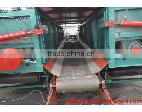 Heavy Duty Wood Peeler Double Slot Log Roller Wood Debarker