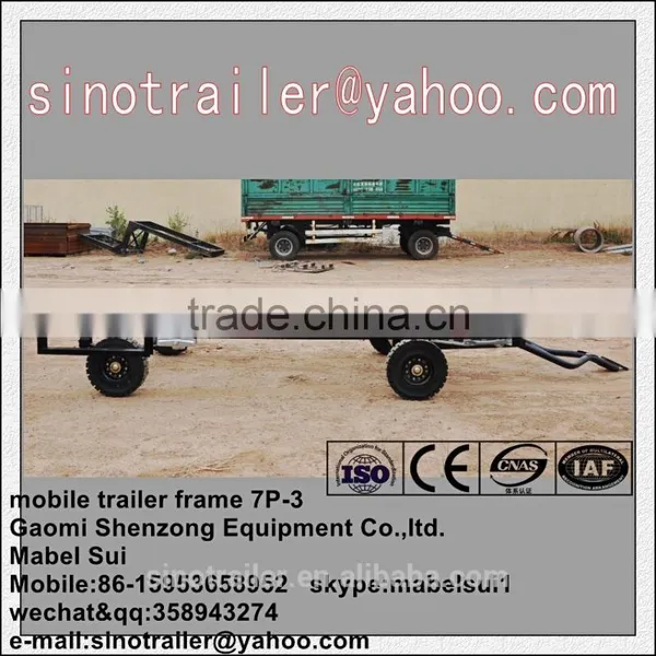 Toilet Trailer Chassis Mobile Trailer photo-4