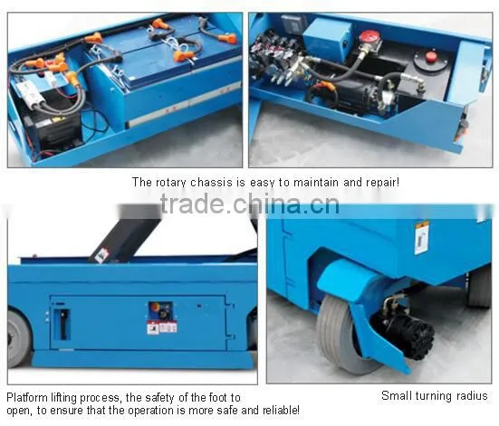 Self Propelle Electric Scissor Aerial Work Platform photo-4