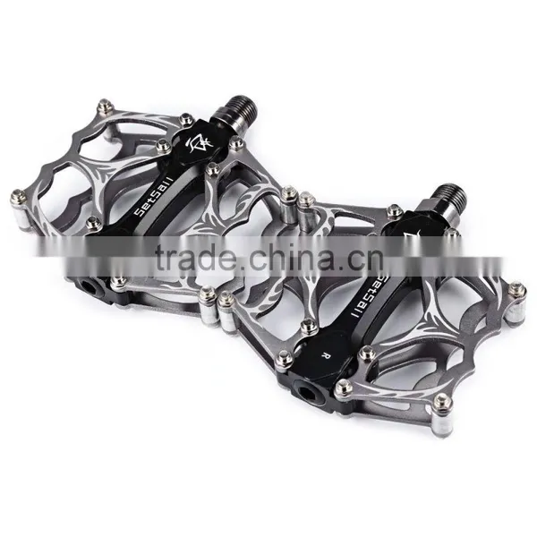 2 Pcs SETSAIL 013 Mountain Bike Bicycle Pedals Ultra-light Bearing Pedals Suitable for Fixed Gear 3 Colors Bicycle Accessories photo-4